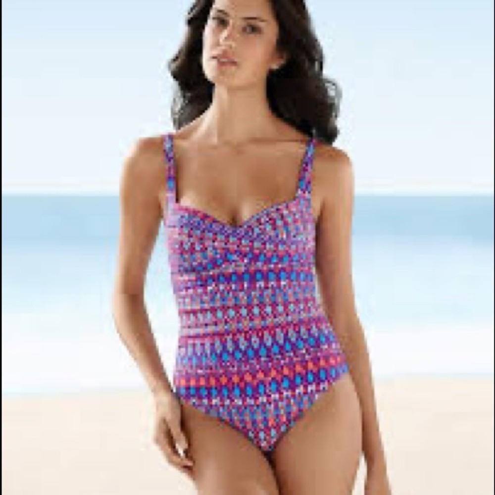 La Blanca Santorini Sweetheart Neck One piece 4